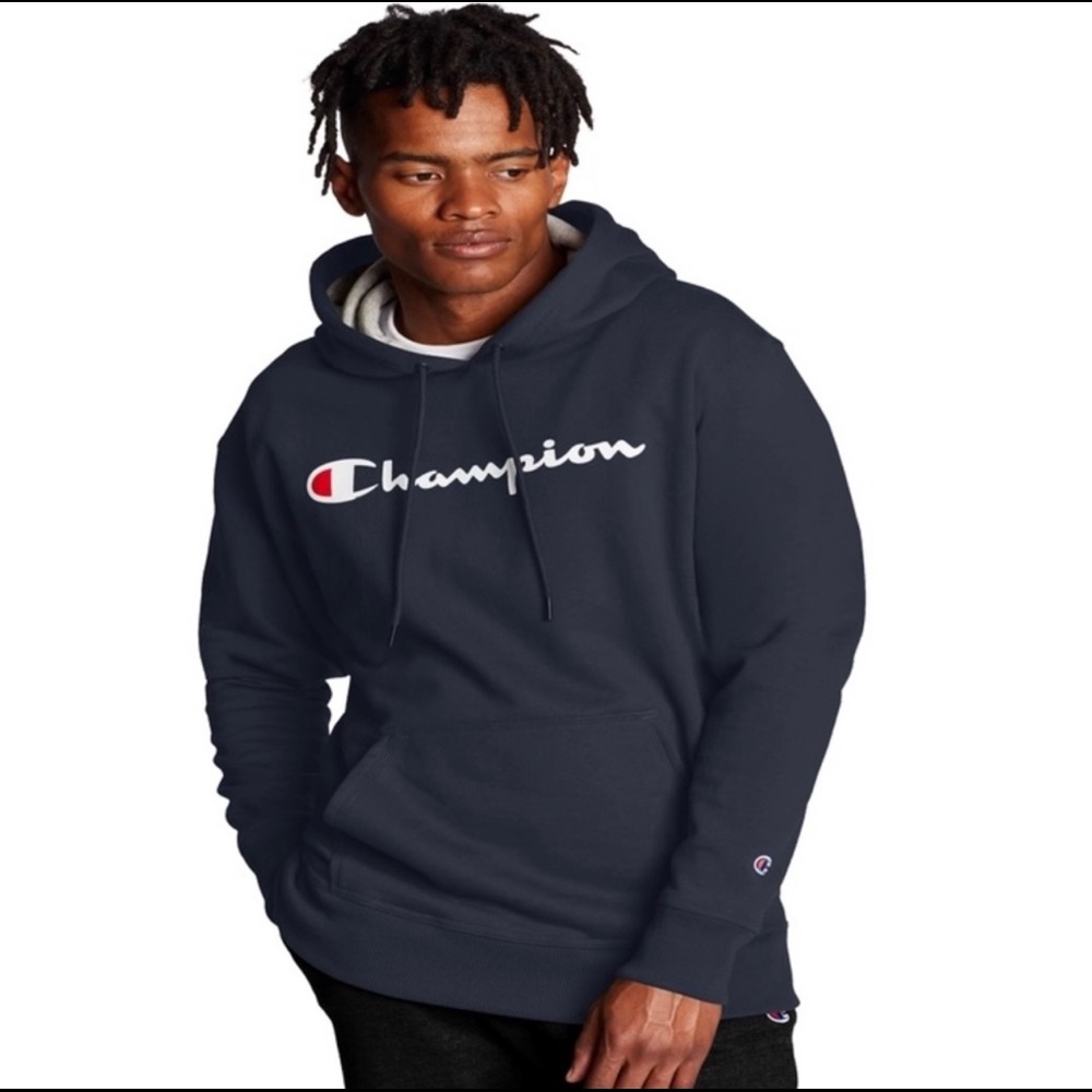 New Champion Powerblend Hoodie black 2XL